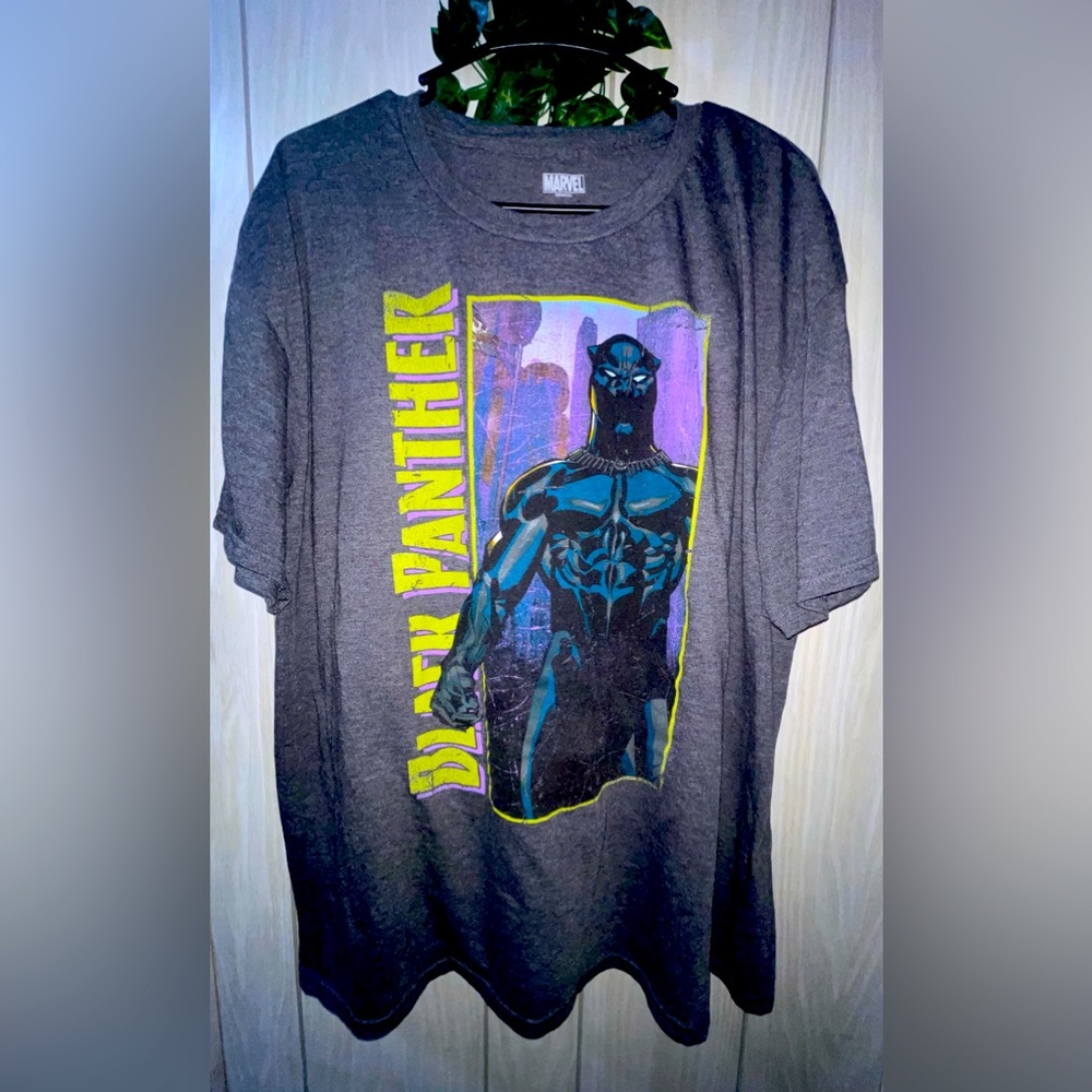 Men's Marvel Black Panther Flex Tee 2X